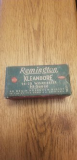 Remington 25-20 Winchester Hi-Speed - 1 of 4