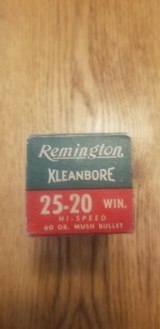 Remington 25-20 Winchester Hi-Speed - 2 of 4