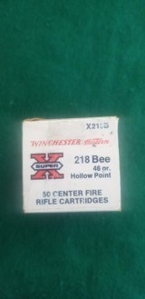 Winchester 218 BEE Full Box - 1 of 3