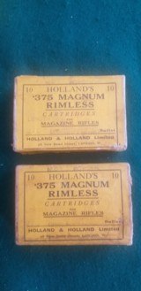 Holland's 375 MAGNUM375 H&H - 1 of 2