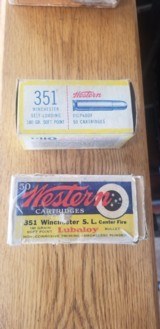 Winchester Western 351 SL Self Loading - 3 of 3