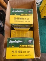 Remington 25-20 Winchester FREE SHIPPING - 1 of 2