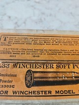 Winchester 33 WCF Full Box - Image 2 of 7