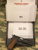 Springfield SA-35 Hi Power 9mm pistol, as new in box. - 1 of 4