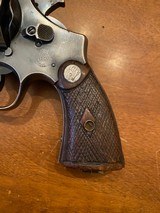 Smith and Wesson 1917 Brazillian contract 1937 45 acp revolver - 4 of 13