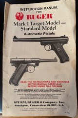 Ruger Mark I .22LR 5-1/2