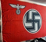 Massive WWII Nazi State Service Flag Unissued (100% Original) - 5 of 6