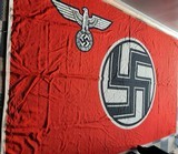 Massive WWII Nazi State Service Flag Unissued (100% Original)