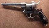 Lefaucheux Model 1858 Civil War Era Pinfire Revolver - 2 of 11