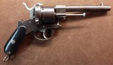 Lefaucheux Model 1858 Civil War Era Pinfire Revolver - 1 of 11