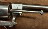 Lefaucheux Model 1858 Civil War Era Pinfire Revolver - 3 of 11