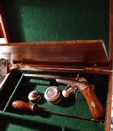 C.L.Wagner & A. Berne Cased Parlor Pistol - 14 of 15