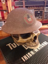 Doughboy Helmet of the 13th Infantry Division of WWI - 2 of 6