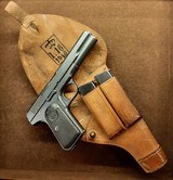 Husqvarna 1907 Service Pistol Rig (WWII Vintage) - 7 of 10