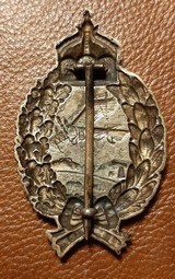 WWI Imperial Air Service Korps Badge & WWI Tank Battle Badge - 2 of 5