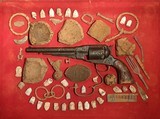 Civil War Relics From Battle of Franklin Tennessee Including a Remington Model 1858 Revolver - 1 of 12