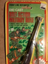 Die Cast Military Bolt Action Toy Rifle Circa 1950-60’s - 3 of 6