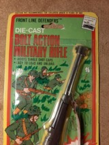 Die Cast Military Bolt Action Toy Rifle Circa 1950-60’s - 5 of 6