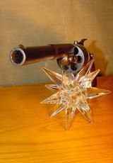 Hyper Rare ENGRAVED T.K. BAKER Transitional .44 PERCUSSION Revolver - 3 of 12