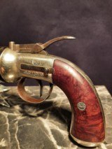 Hyper Rare ENGRAVED T.K. BAKER Transitional .44 PERCUSSION Revolver - 12 of 12