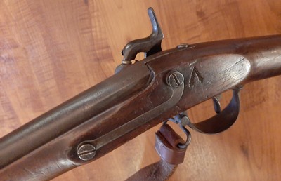 Harpers Ferry U.S. Model 1842 Percussion Rifle Manufactured in 1844 - Image 5 of 12