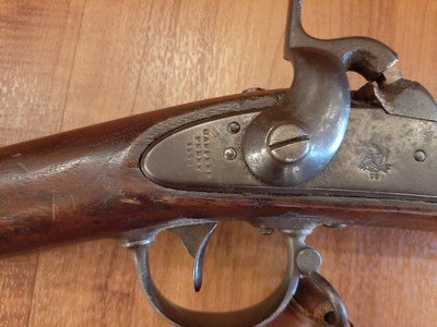 Harpers Ferry U.S. Model 1842 Percussion Rifle Manufactured in 1844 - Image 6 of 12