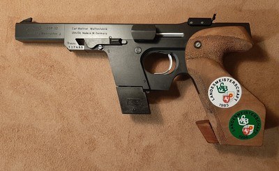 Walther GSP .32 S&W Long Wadcutter Stone Cold Mint