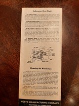 Colt Woodsman Target Match Vintage 1950 Boxed Complete - Image 14 of 15