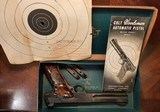 Colt Woodsman Target Match Vintage 1950 Boxed Complete - Image 9 of 15