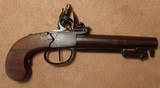 Flintlock Pistol with Spring Loaded Dagger Circa 1750-1825 - Image 3 of 11