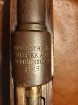 Mauser 8mm GEW 98 Imperial Rifle Vet Bring-back No Import Markings - Image 3 of 14