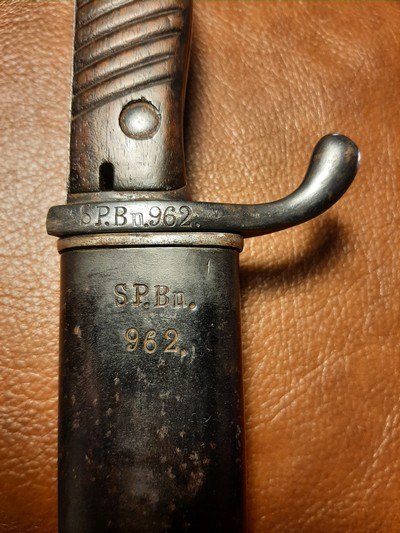 Mauser 8mm GEW 98 Imperial Rifle WWI / WWII Vet Bring-back W/ Bayonet - Image 12 of 15