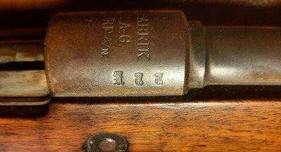 Mauser 8mm GEW 98 Imperial Rifle Vet Bring-back No Import Markings - Image 6 of 14