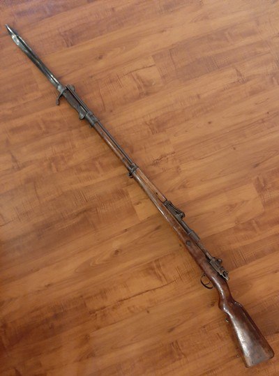 Mauser 8mm GEW 98 Imperial Rifle WWI / WWII Vet Bring-back W/ Bayonet - Image 2 of 15