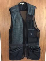 Vintage Bob Allen Leather trimmed Shooting Vest XL - 1 of 1