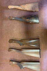 Five Beretta 680 Stocks 3 x 12g & 2 x 20g Sold as a set of Five - 1 of 2