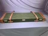 Teyssier Gun Case for 30" bbls Cloth and Leather - 4 of 4