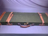 Teyssier Gun Case for 30" bbls Cloth and Leather - 1 of 4