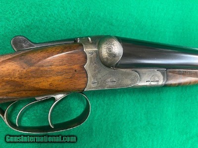 Wilhelm Brennecke Leipzig Suhl 12 gauge 29 3/4