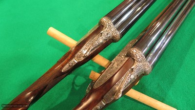 Match Pair of Grulla Royal SLE 12ga 2-3/4
