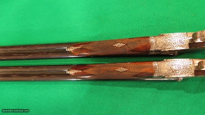 Match Pair of Grulla Royal SLE 12ga 2-3/4