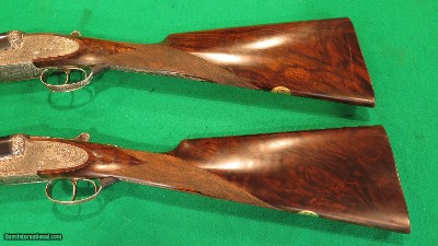 Match Pair of Grulla Royal SLE 12ga 2-3/4