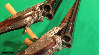 Match Pair of Grulla Royal SLE 12ga 2-3/4
