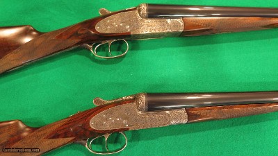 Match Pair of Grulla Royal SLE 12ga 2-3/4