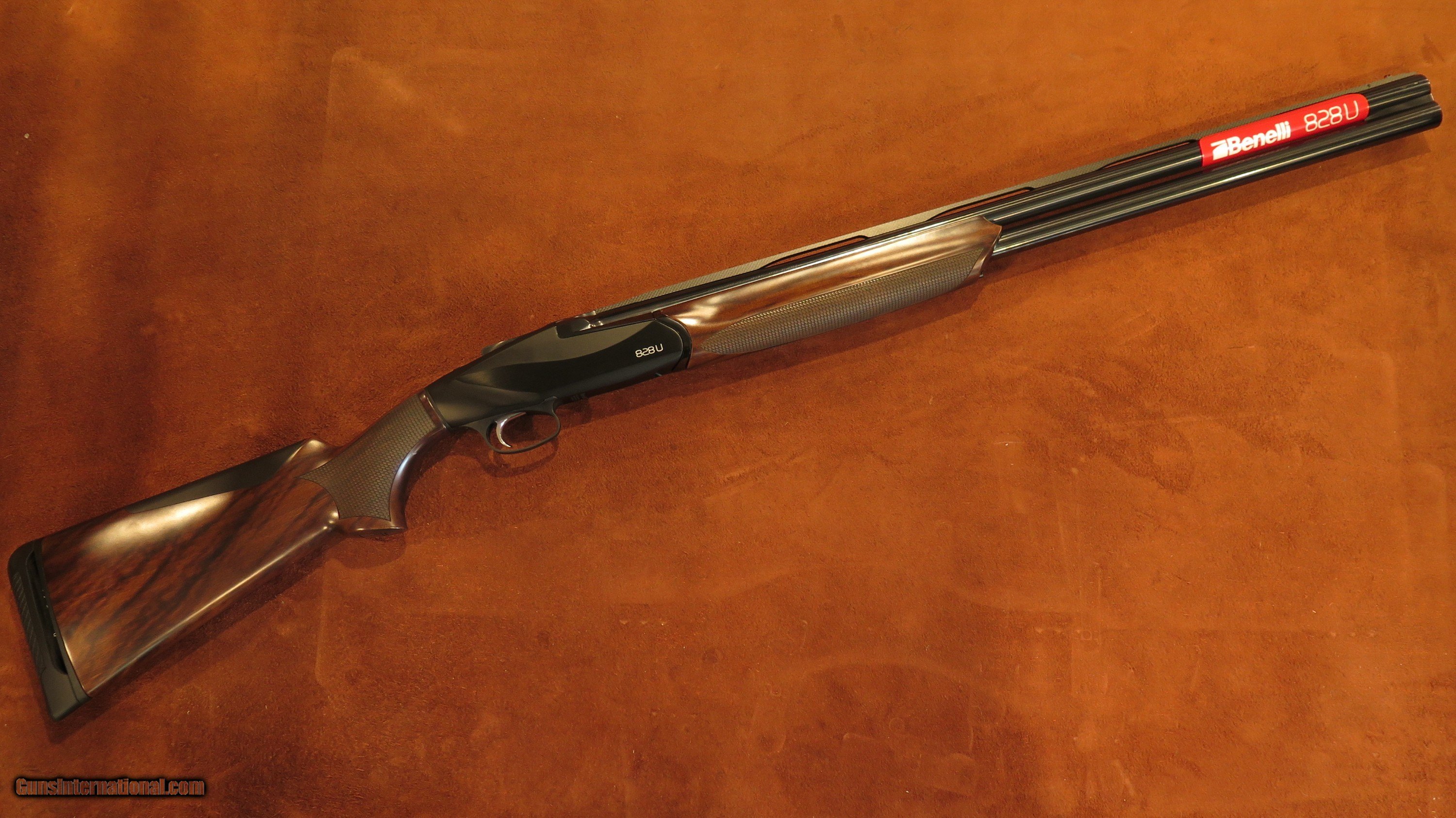 Benelli 828U 12ga 3"Shell 28"bbl O/U Shotgun w/Case, Extras
