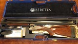 Beretta 687 EELL 12ga Two Barrel Set 34