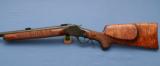 Hal Hartley Stocked – Winchester 1885 High Wall – Custom Varmint by H.W. Creighton - 3 of 14