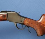 Hal Hartley Stocked – Winchester 1885 High Wall – Custom Varmint by H.W. Creighton - 2 of 14