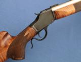 S O L D - - - Hal Hartley Stocked – Winchester 1885 High Wall .218 Bee - Custom Varmint by H.W. Creighton - 2 of 11