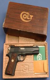 S O L D - - - COLT - Gold Cup - National Match - Series 70 - 99+% As New in Original Box ! - 1 of 10